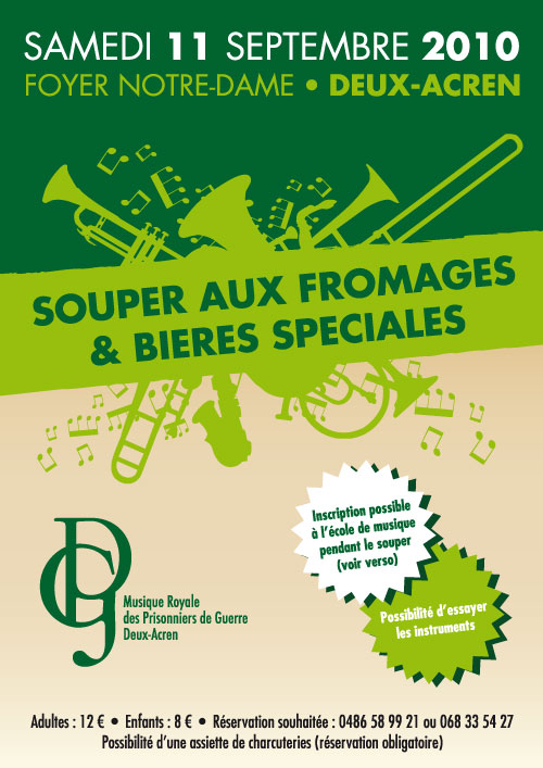 Affiche Souper aux fromages